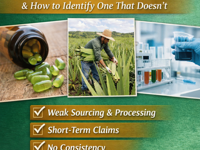 Why Aloe Vera Supplements Fail in the Long Term — And How to Identify One That Doesn’t